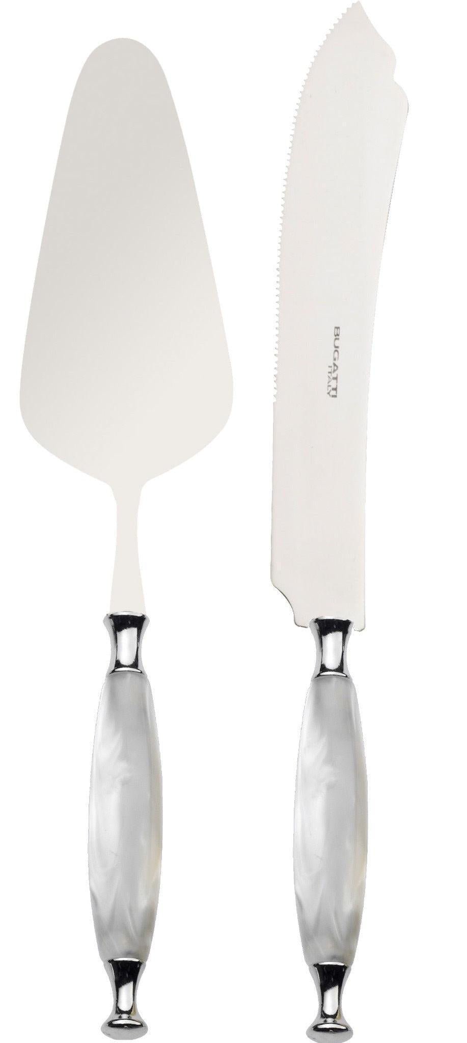 2 Piece Cake Serving Set Country (3 Colors) - Casa Bugatti USA
