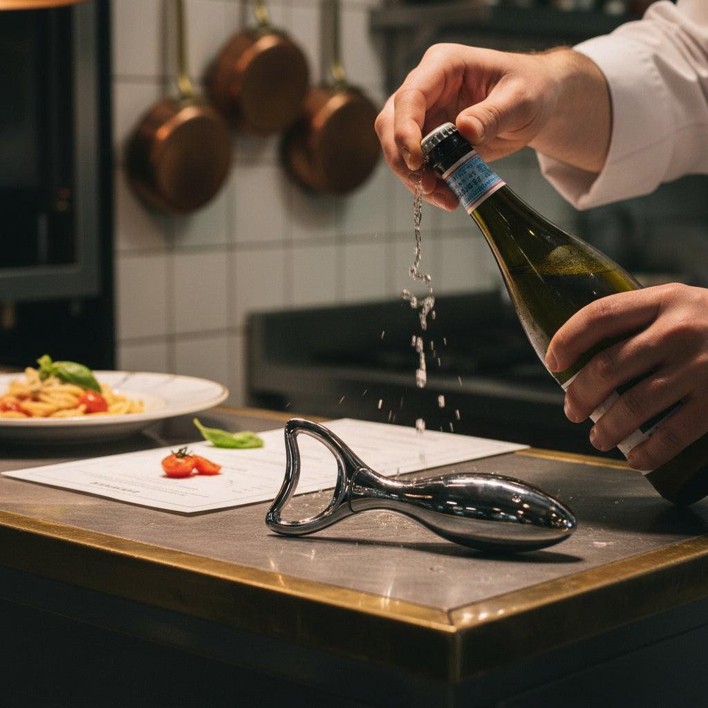 Lino Bottle Opener chrome-Casa Bugatti USA