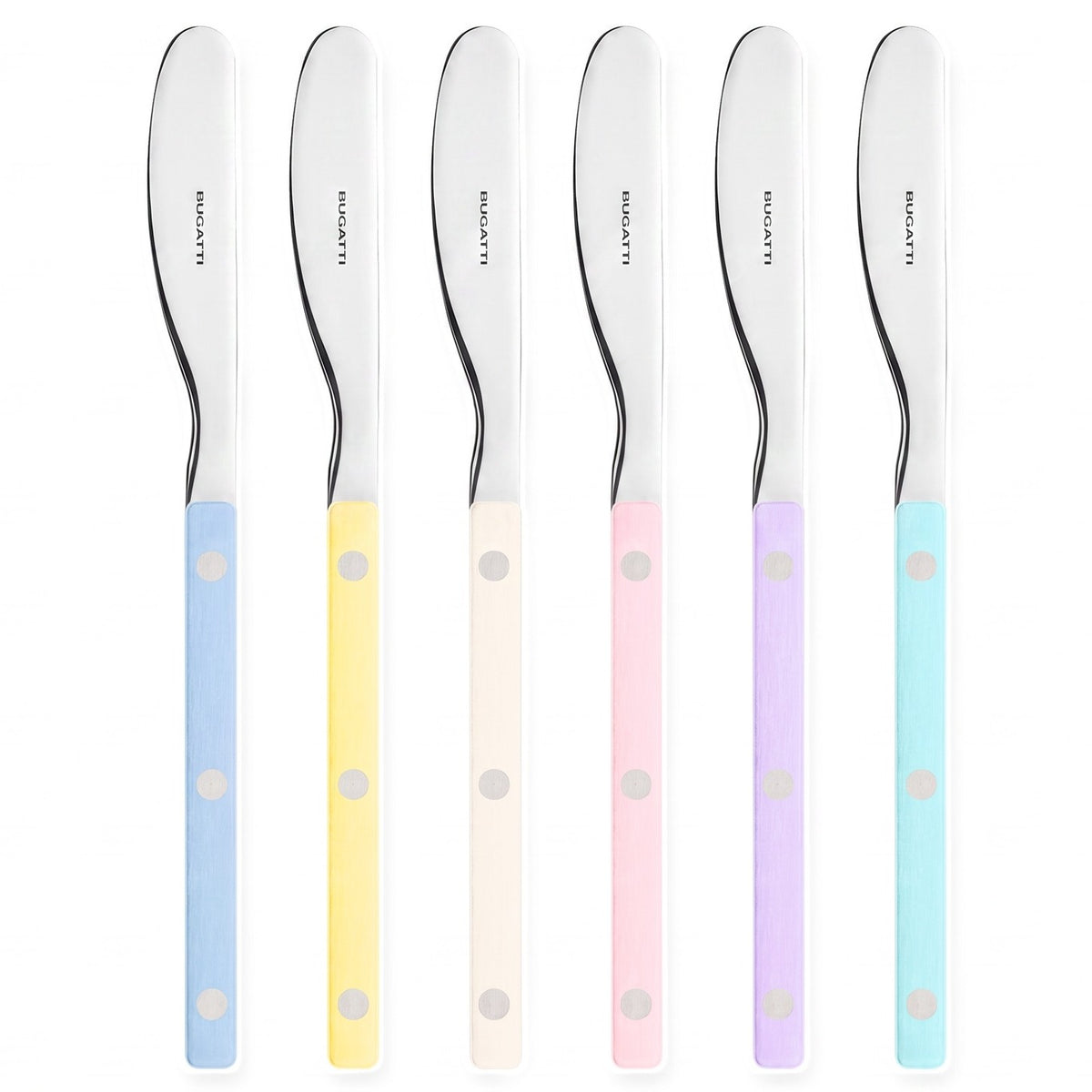 Allegra Butter Knife Set Pastel