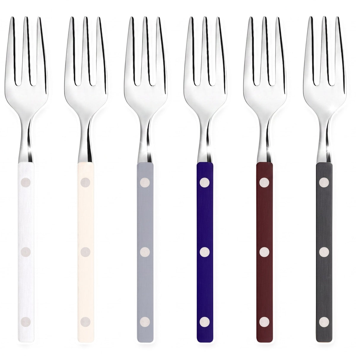 Allegra Cocktail / Cake Fork Set Neutral