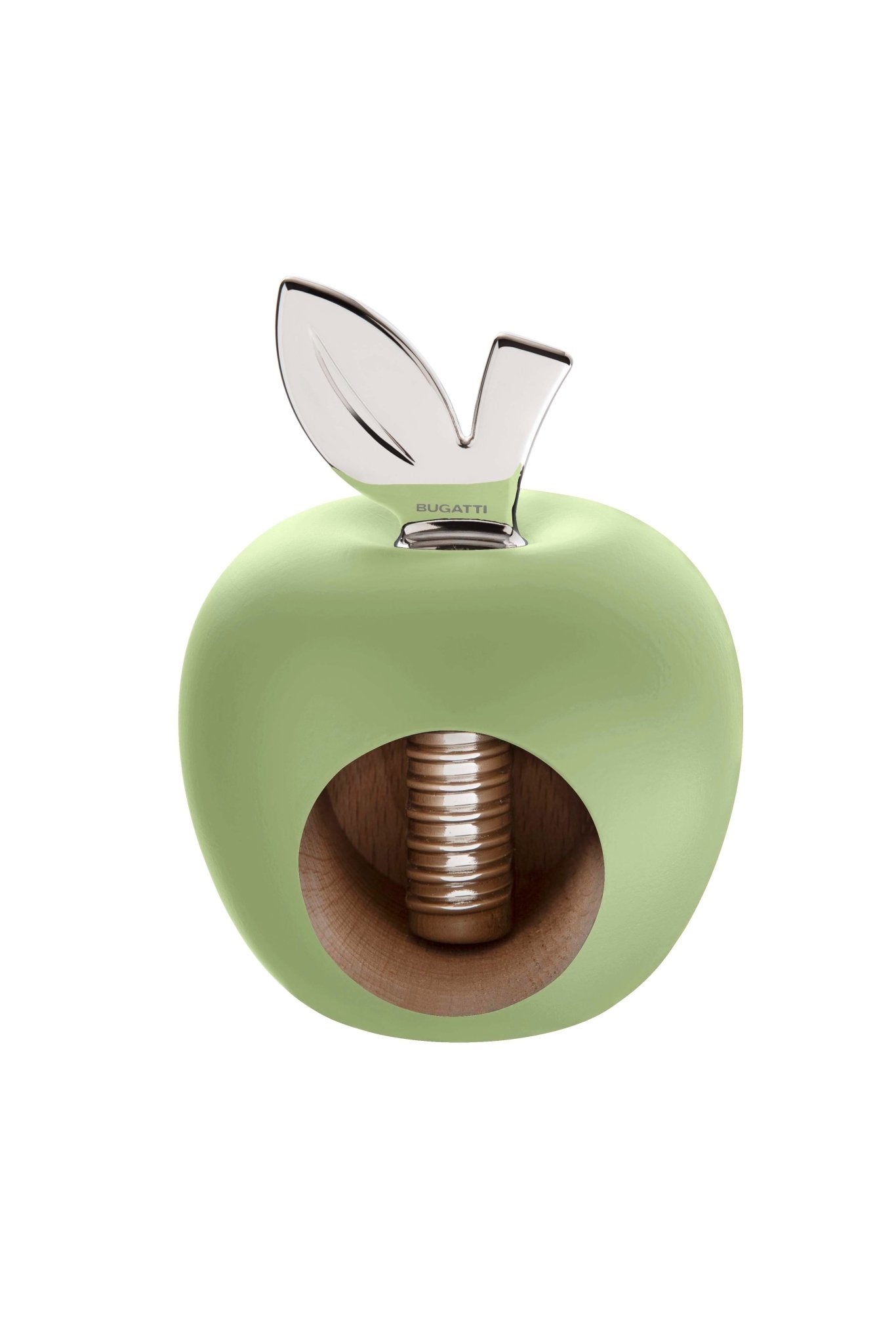 EDEN apple Nut Cracker olive green matte, silver leaf-Casa Bugatti USA