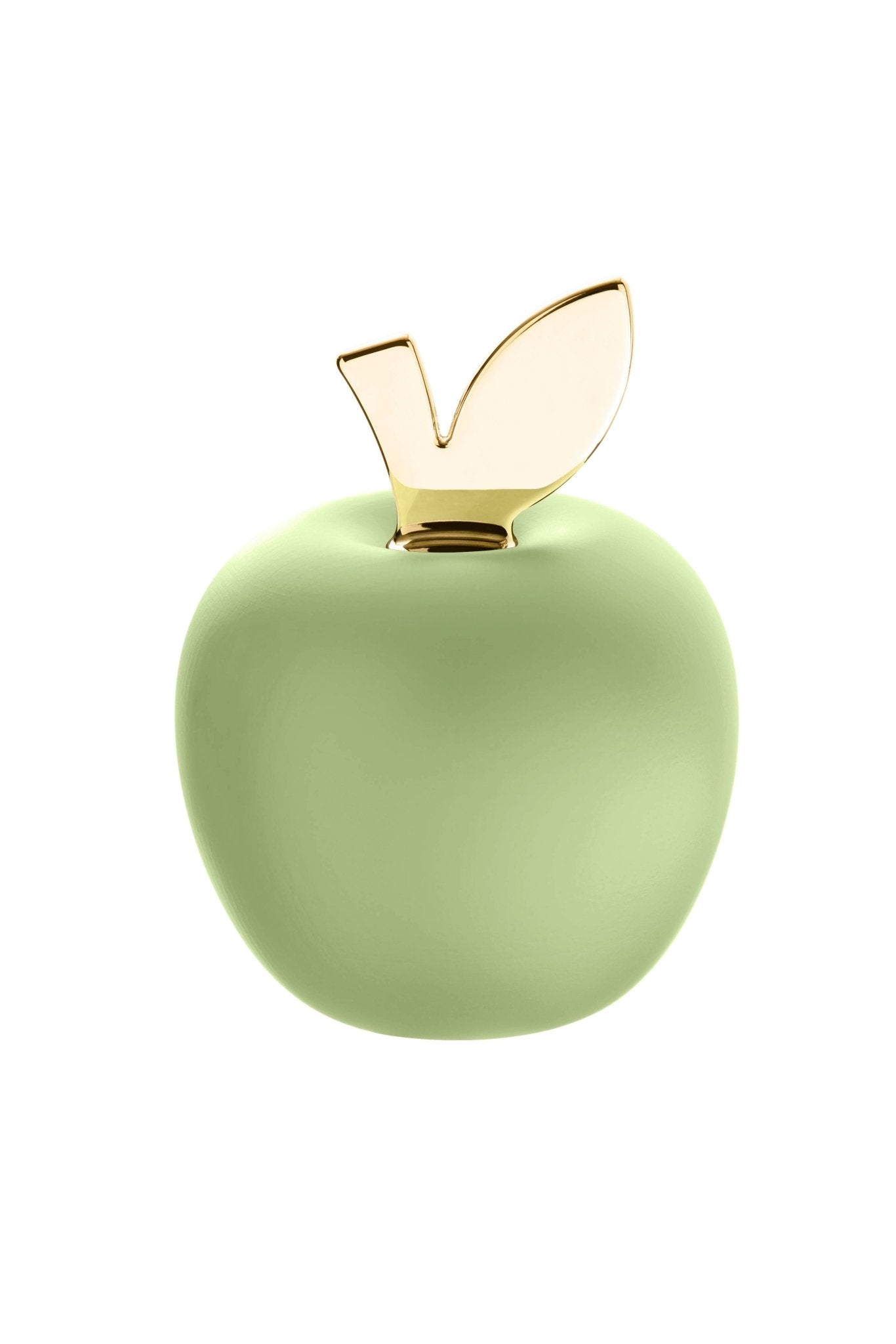 EDEN apple Nut Cracker olive green matte, gold leaf-Casa Bugatti USA