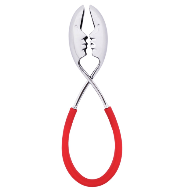 Bugatti Kiss Salad Tongs - Kiss Red-Casa Bugatti USA