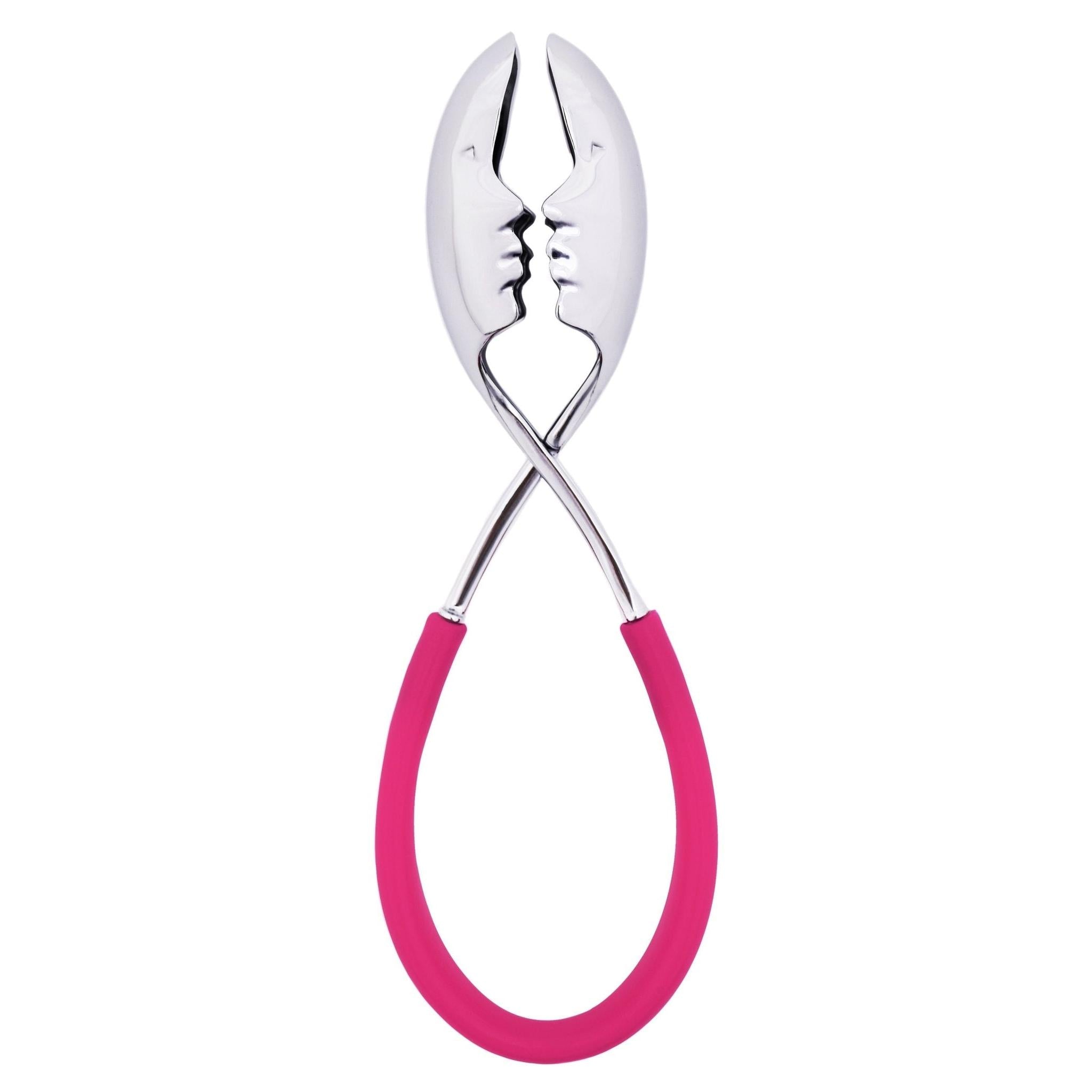 Bugatti Kiss Salad Tongs - Kiss FUCHSIA-Casa Bugatti USA