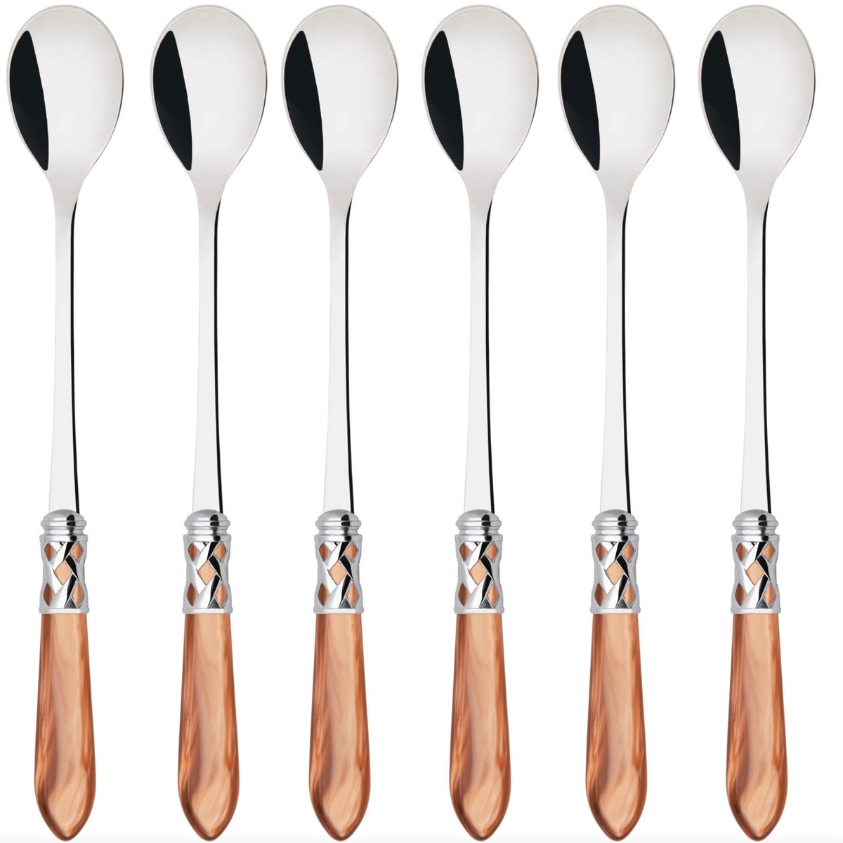 Aladdin Brilliant Ice Tea / Cocktail Spoon Set - Ginger