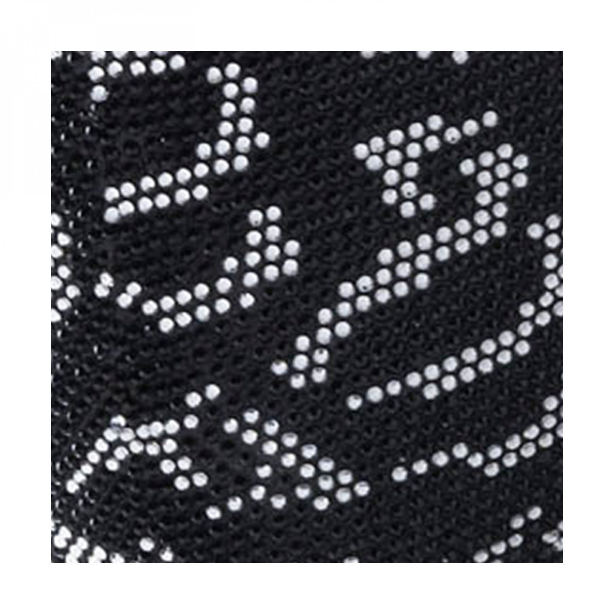 Uma Scale - covered in 5980 Swarovski crystals silver black