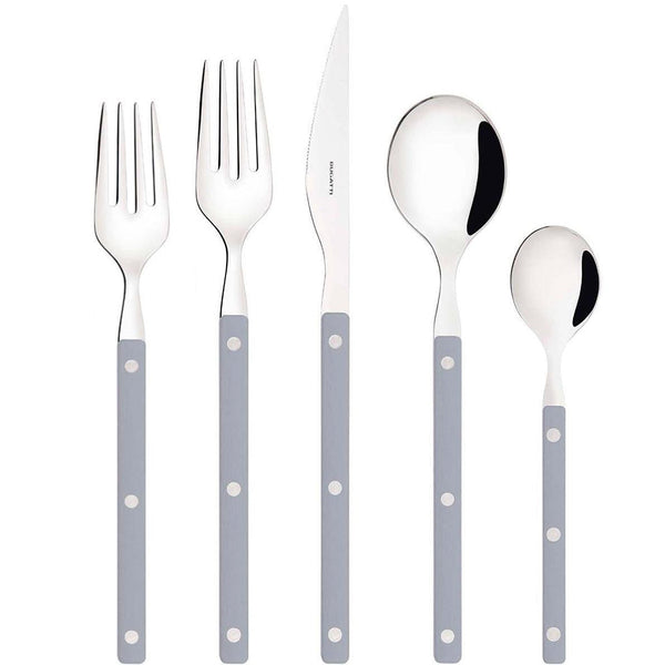 Allegra 5 Piece Place Setting - Gray