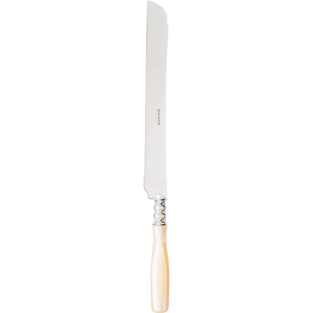 Arianna Brilliant Cake Knife 32 cm (12.60 inch) - Ivory