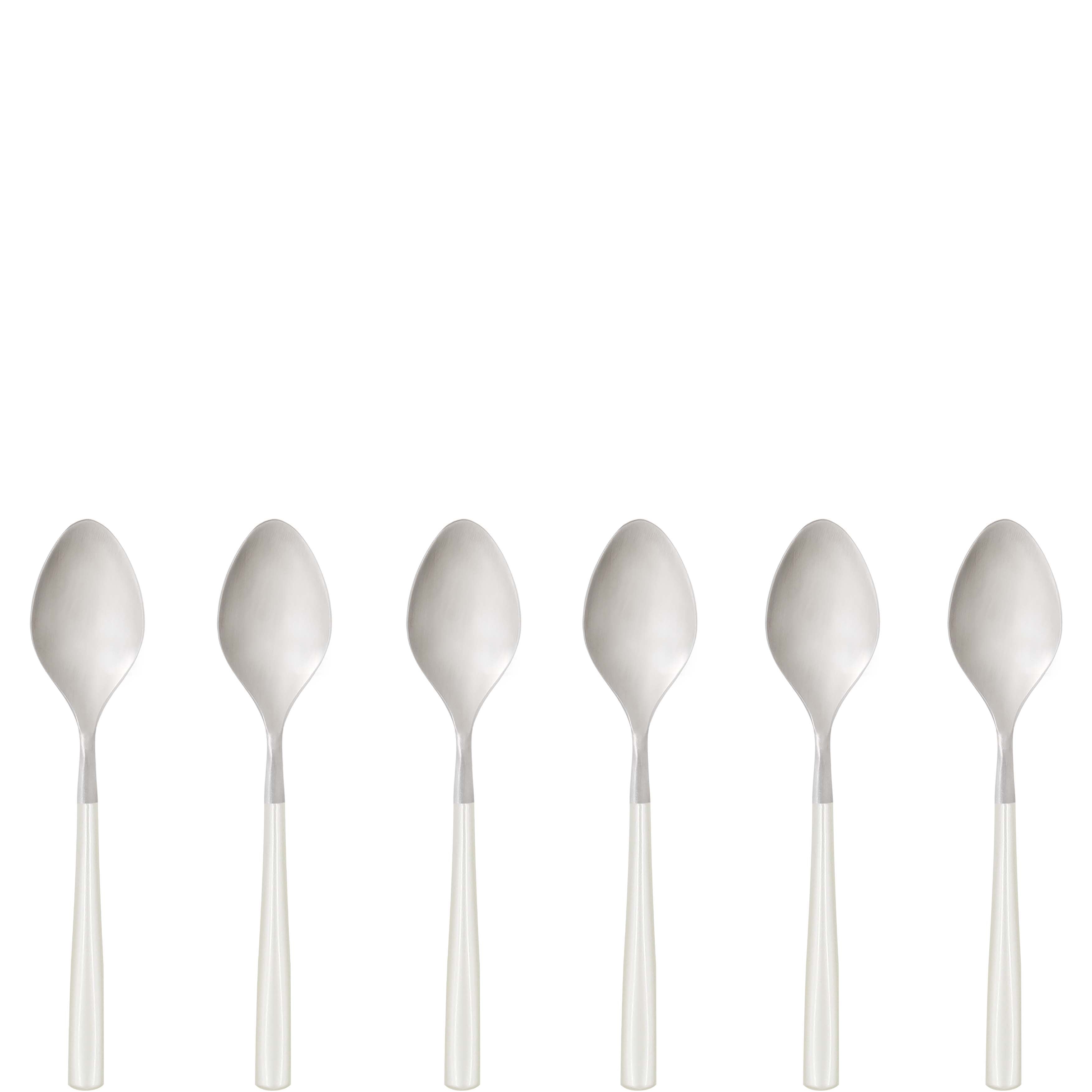 Athena Coffee Spoon Set - Ivory Pearl