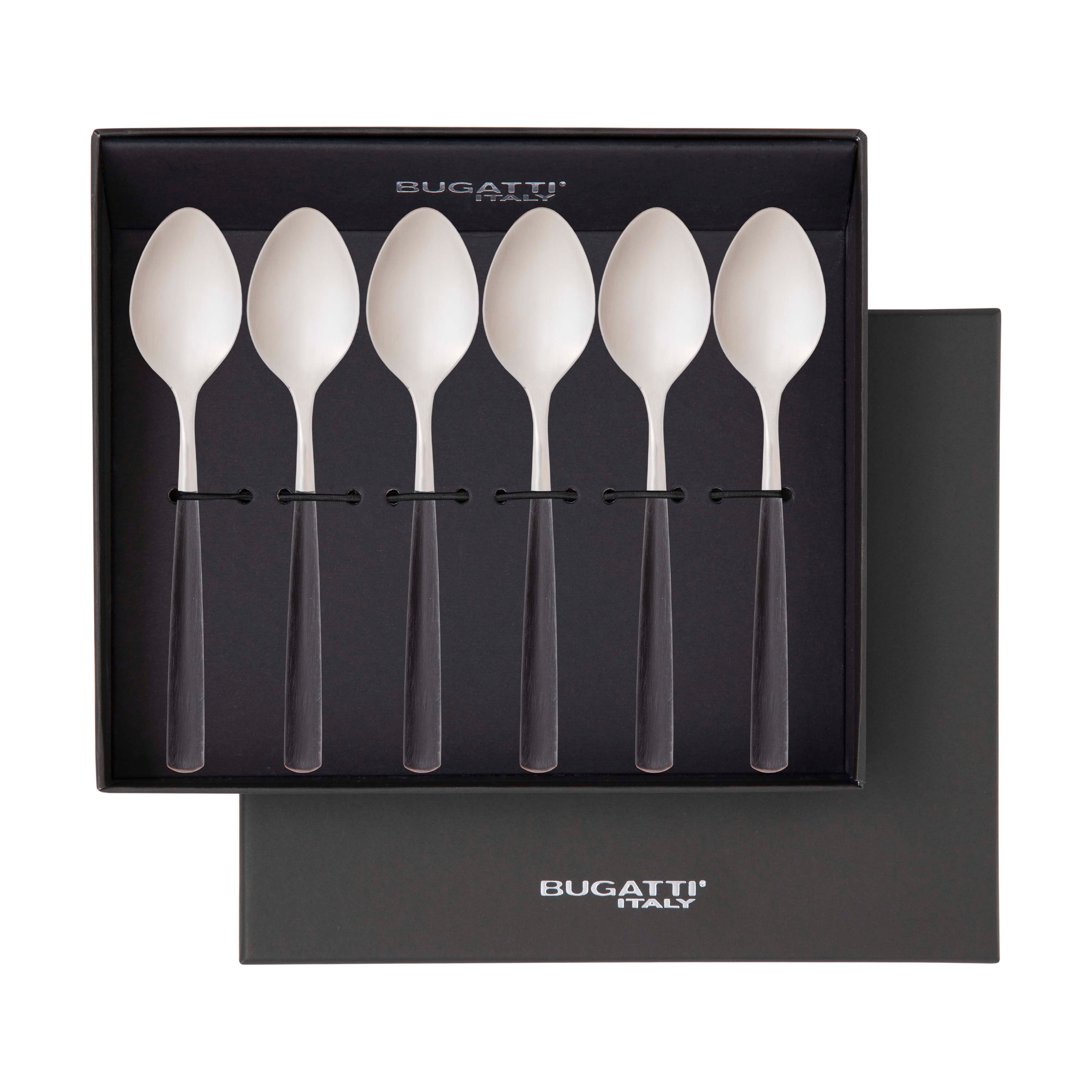 Athena Coffee Spoon Set - Black Matte