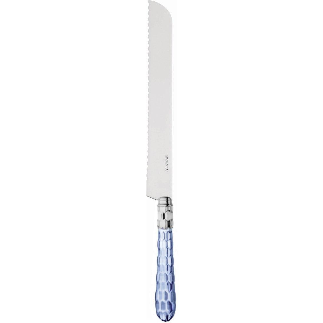 Cristallo Brilliant Bread Knife - Blue Clear
