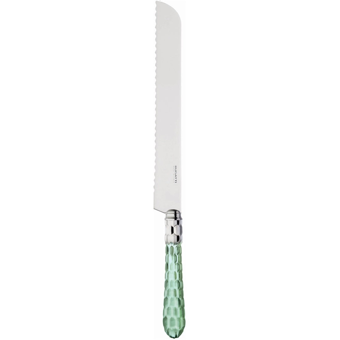 Cristallo Brilliant Bread Knife - Green Clear