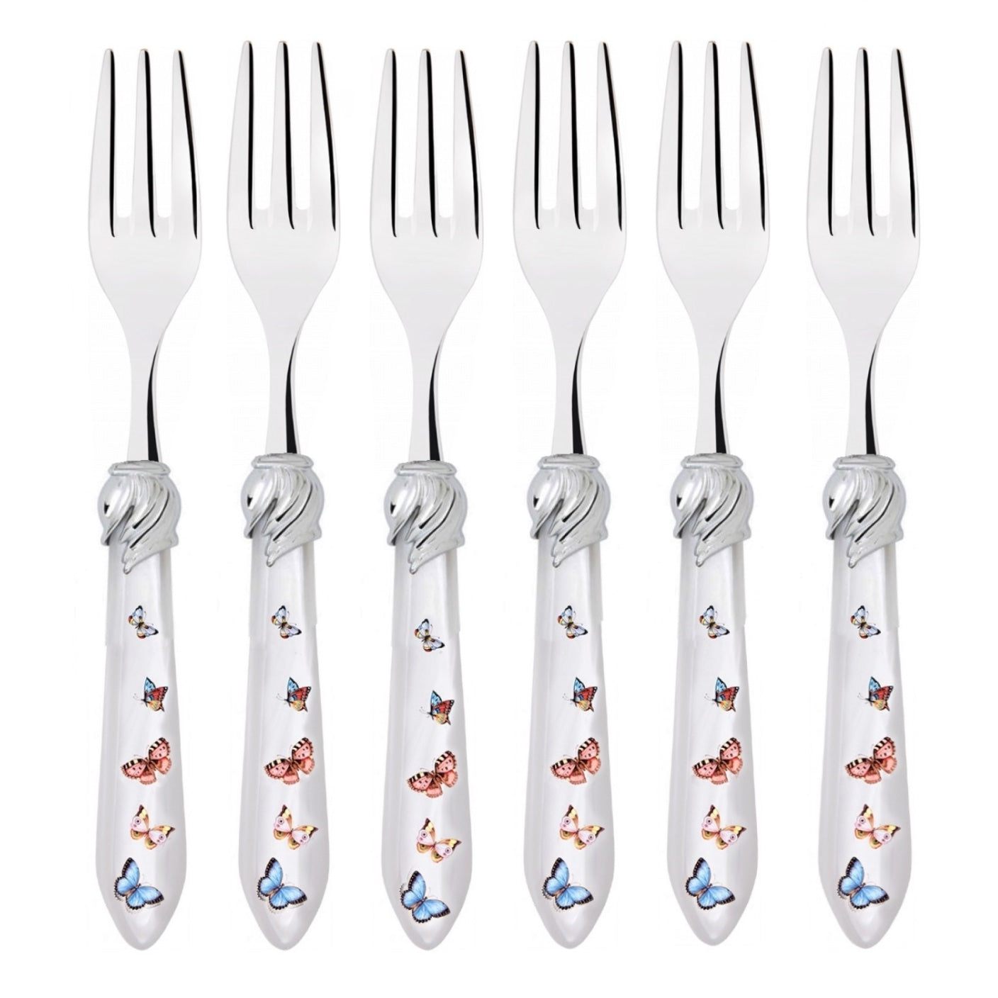 Falabella Butterflies Cocktail Fork Set