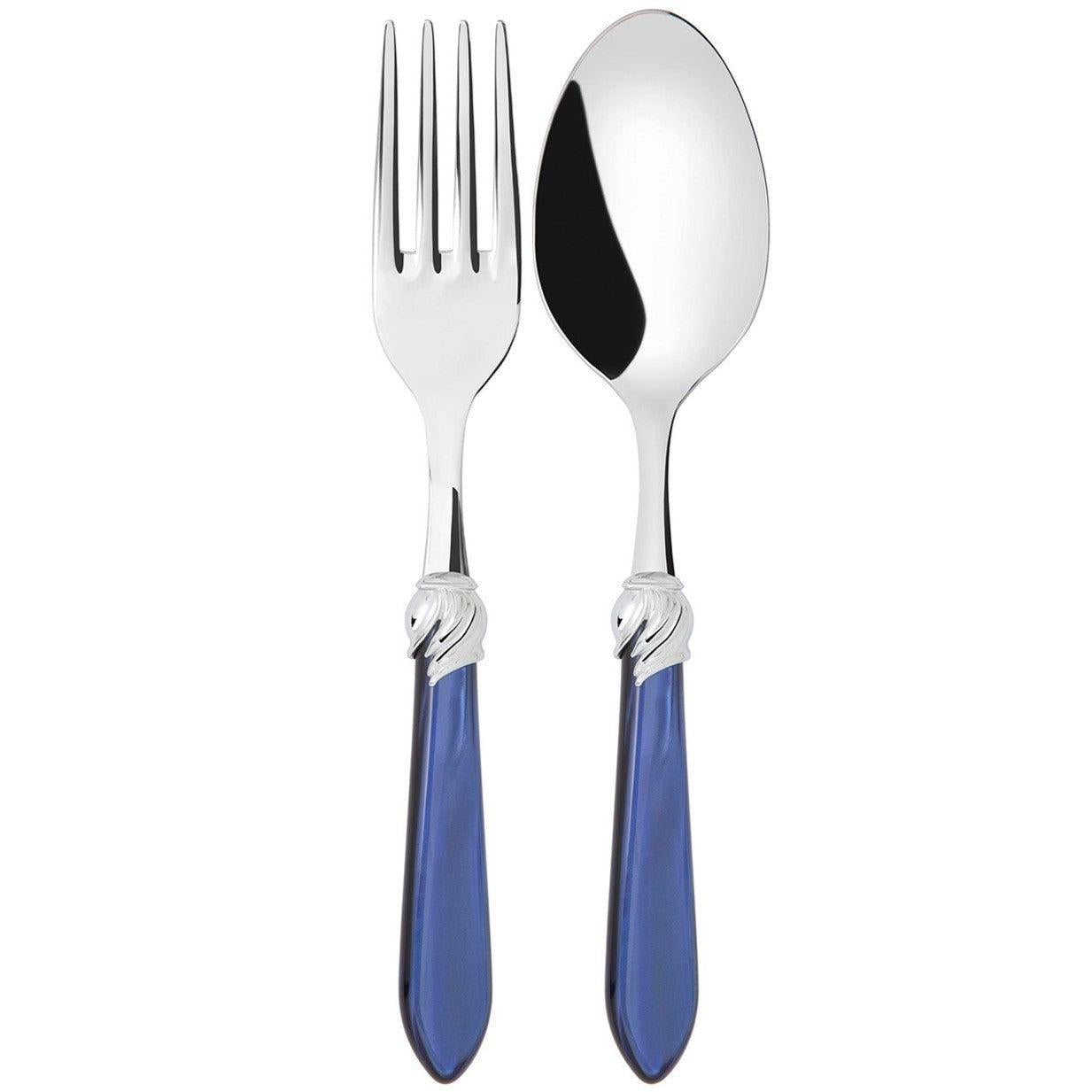 Falabella Brilliant 2 Piece Serving Set - Royal Blue