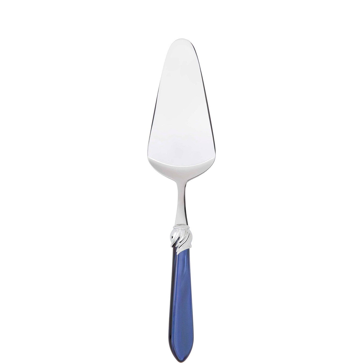 Falabella Brilliant Cake Server in gift box - Royal Blue-Casa Bugatti USA