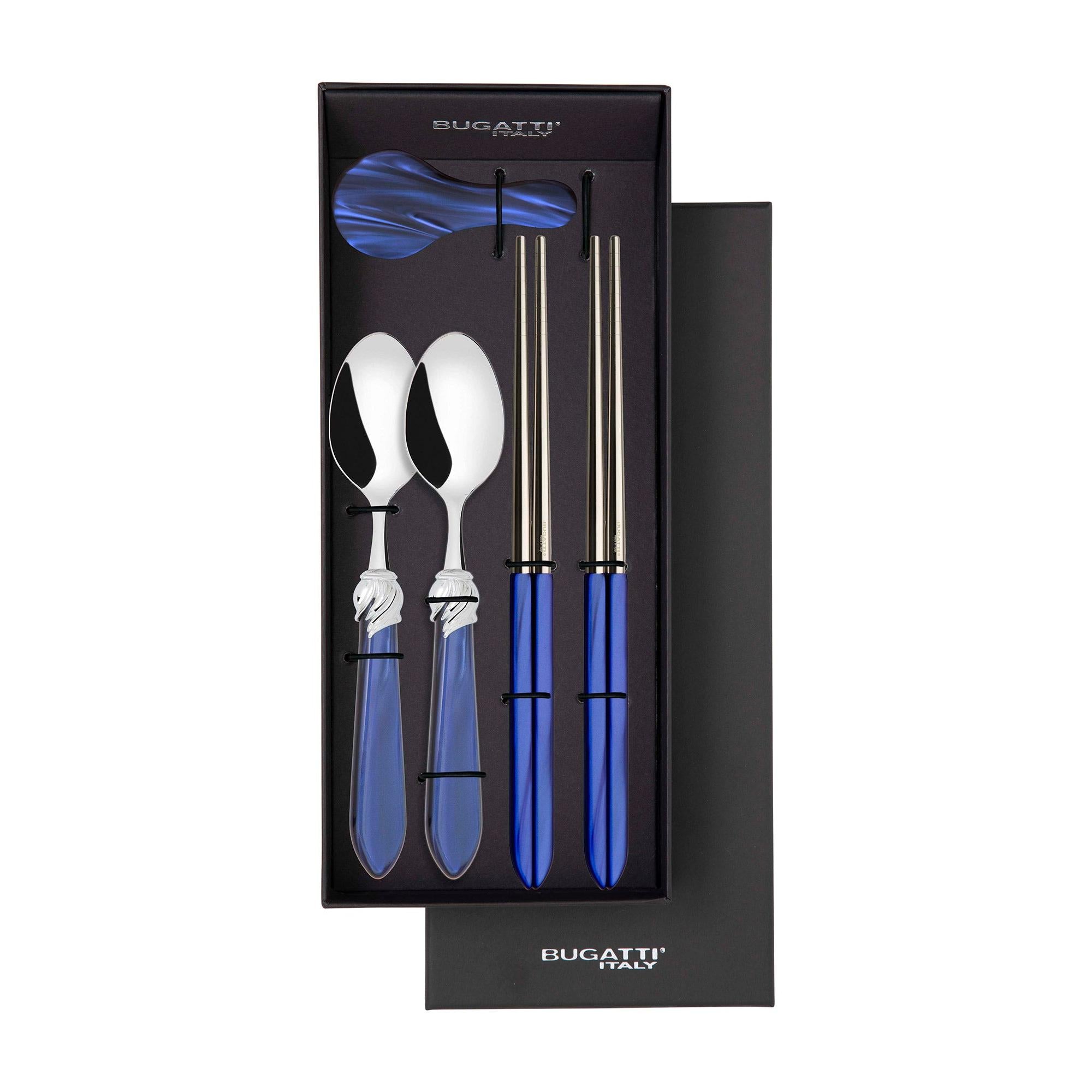 Falabella Brilliant Chopsticks set for 2 - Royal Blue