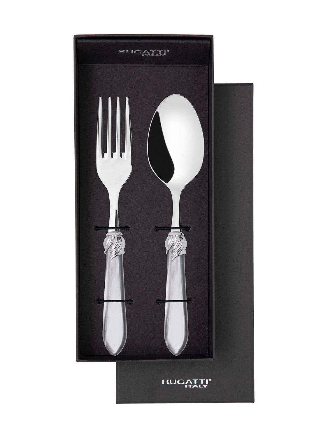 Falabella Brilliant 2 Piece Serving Set - Gray