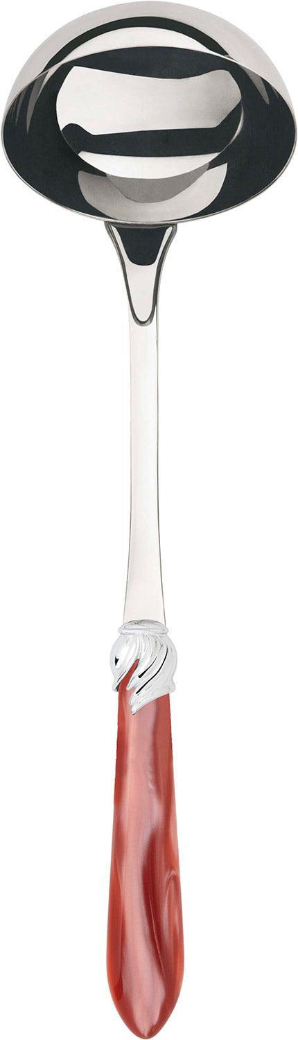 Falabella Brilliant Soup Ladle - Rust