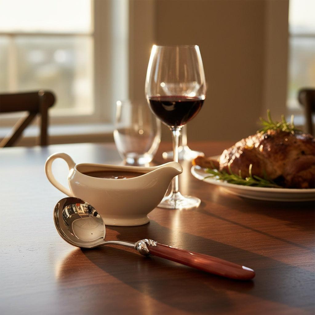 Falabella Brilliant Sauce / Gravy Ladle - Rust
