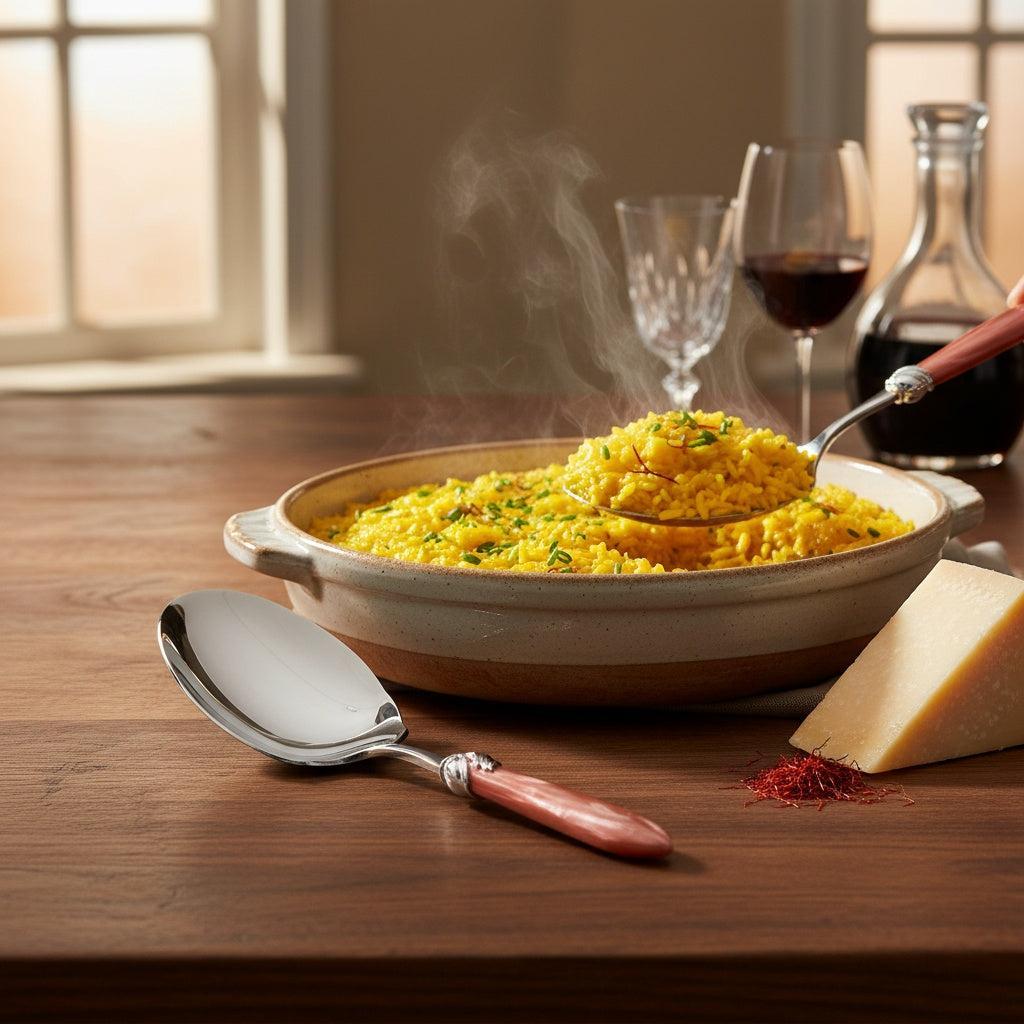 Falabella Brilliant Kebab Serving Spoon - Rust
