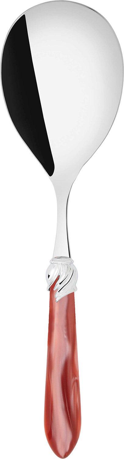 Falabella Brilliant Rice Casserole Serving Spoon - Rust