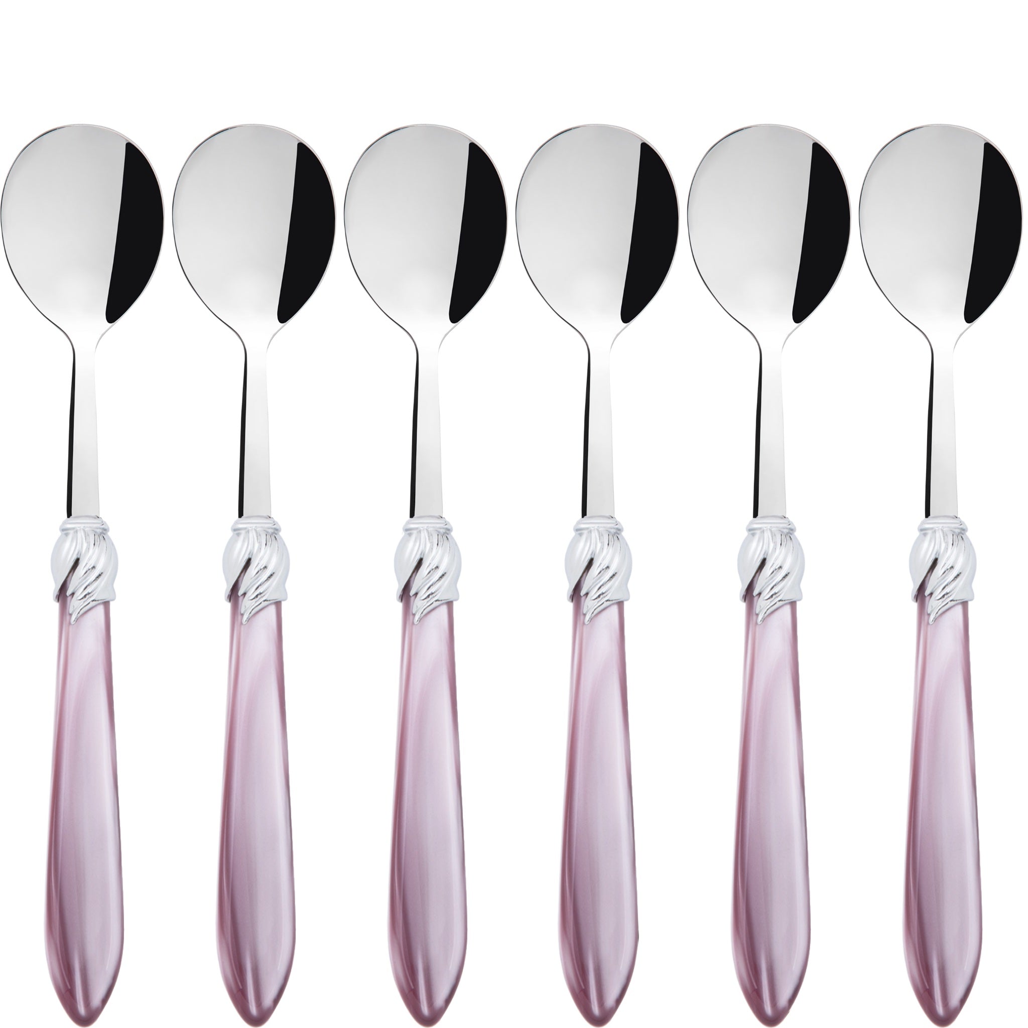 Falabella Brilliant Asian Rice Spoons Set - Lilac