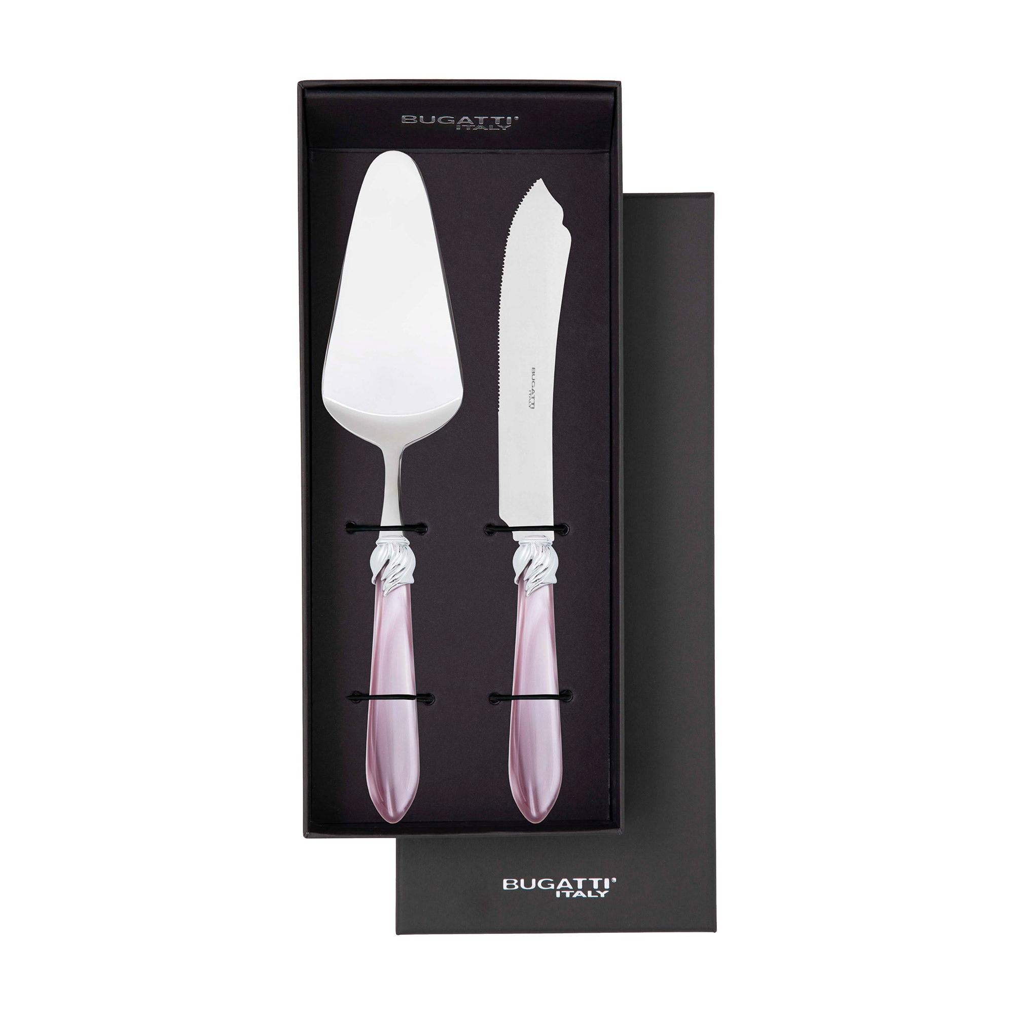 Falabella Brilliant 2 Piece Cake Serving set - Lilac