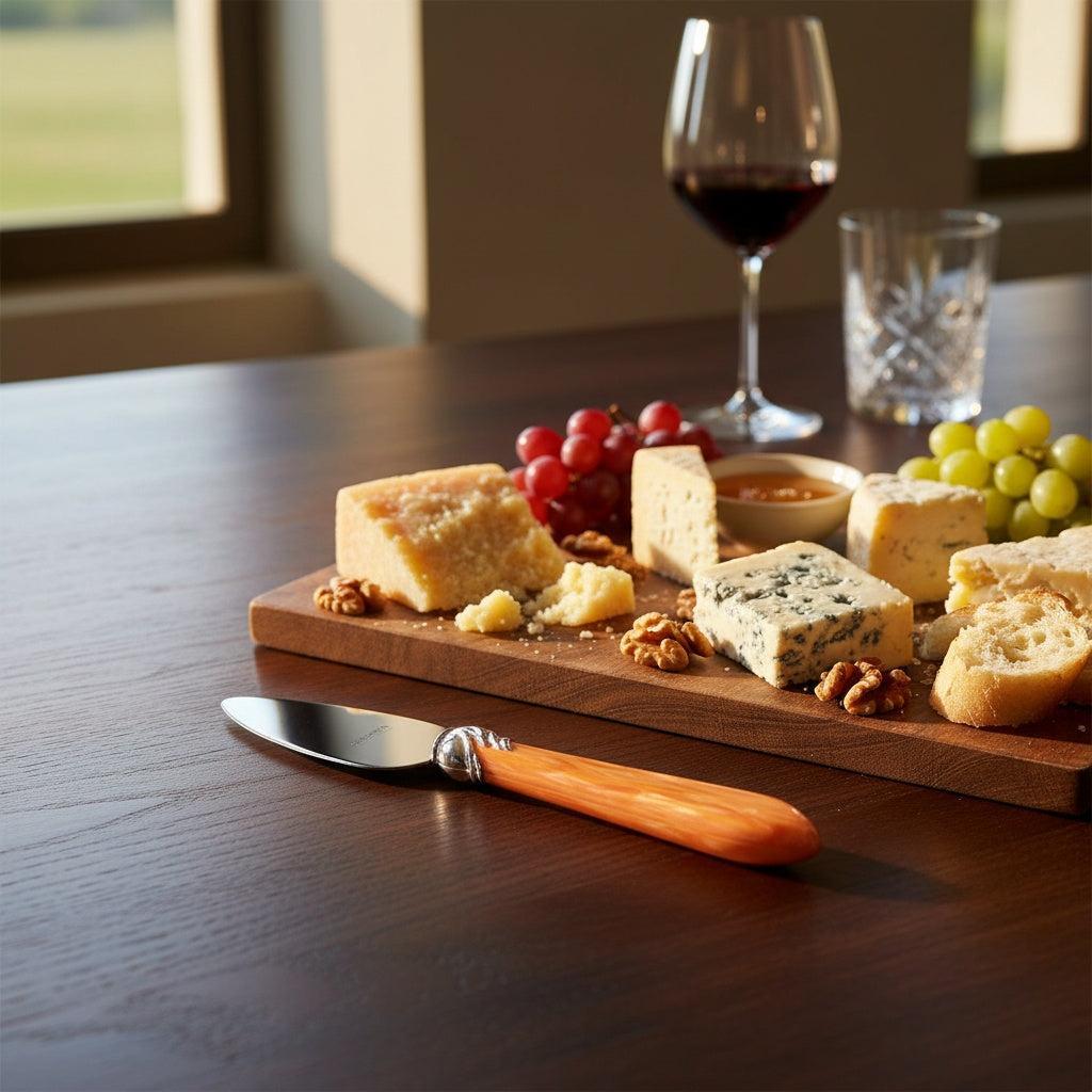 Falabella Brilliant Parmesan Cheese Knife - Tangerine