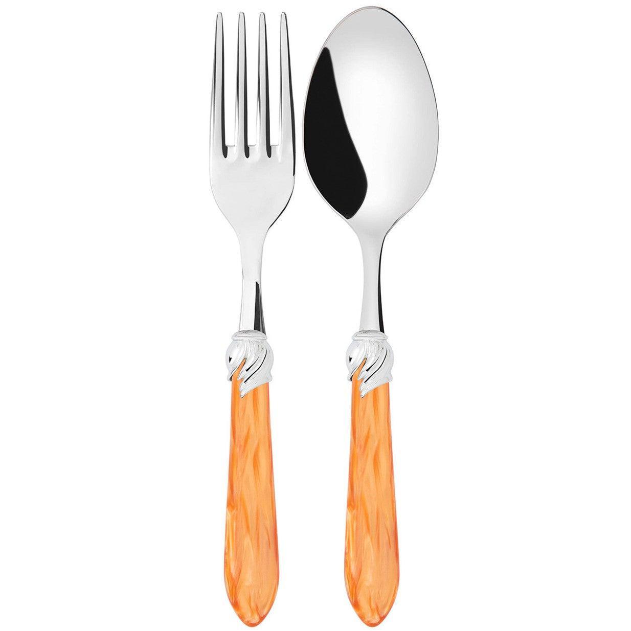 Falabella Brilliant 2 Piece Serving Set - Tangerine