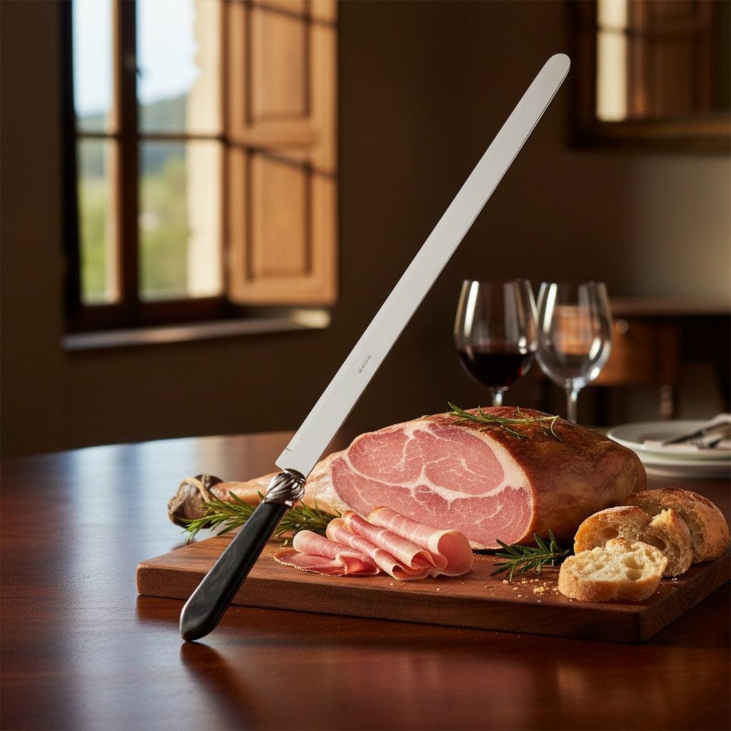 Falabella Brilliant Ham Knife 40 cm (15.75 inch) - Charcoal
