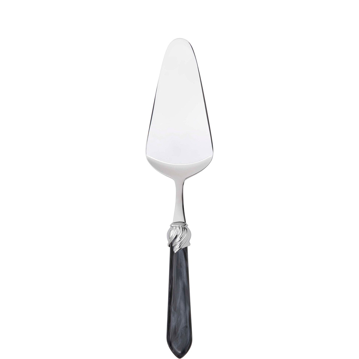 Falabella Brilliant Cake Server in gift box - Charcoal