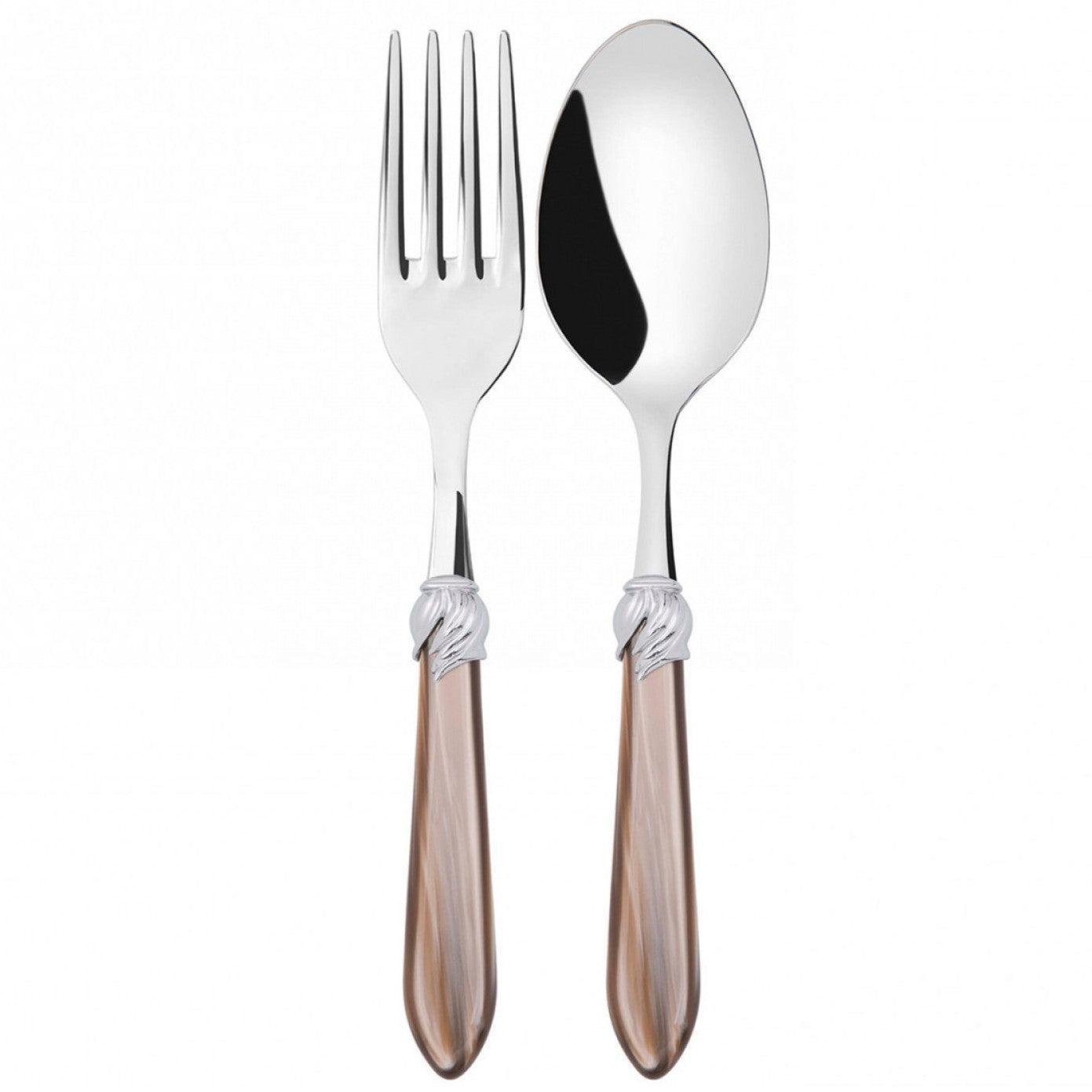 Falabella Brilliant 2 Piece Serving Set - Taupe