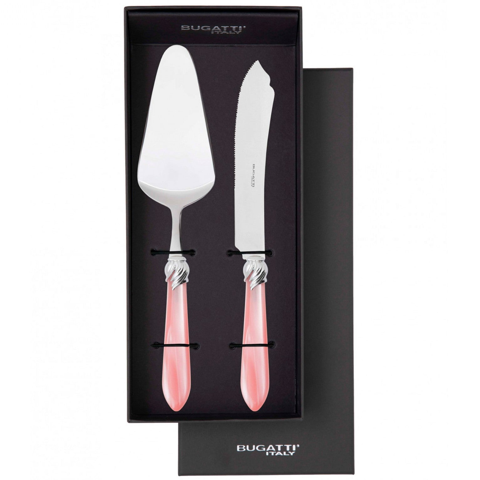Falabella Brilliant 2 Piece Cake Serving set - Pink