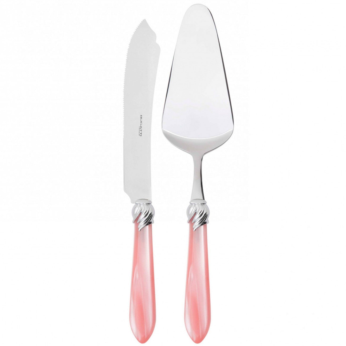 Falabella Brilliant 2 Piece Cake Serving set - Pink