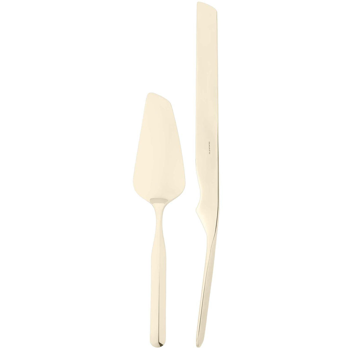 VIDAL Champagne 2 Piece Cake Serving Set