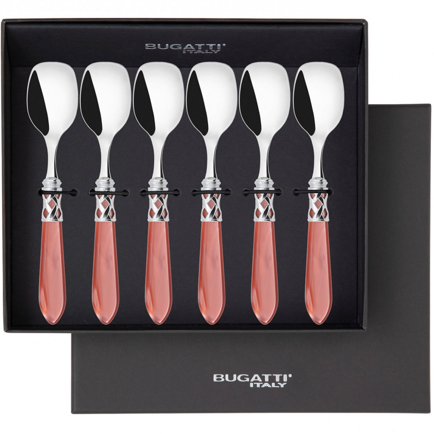 Aladdin Brilliant Ice Cream Spoons Set in gift box - Rust