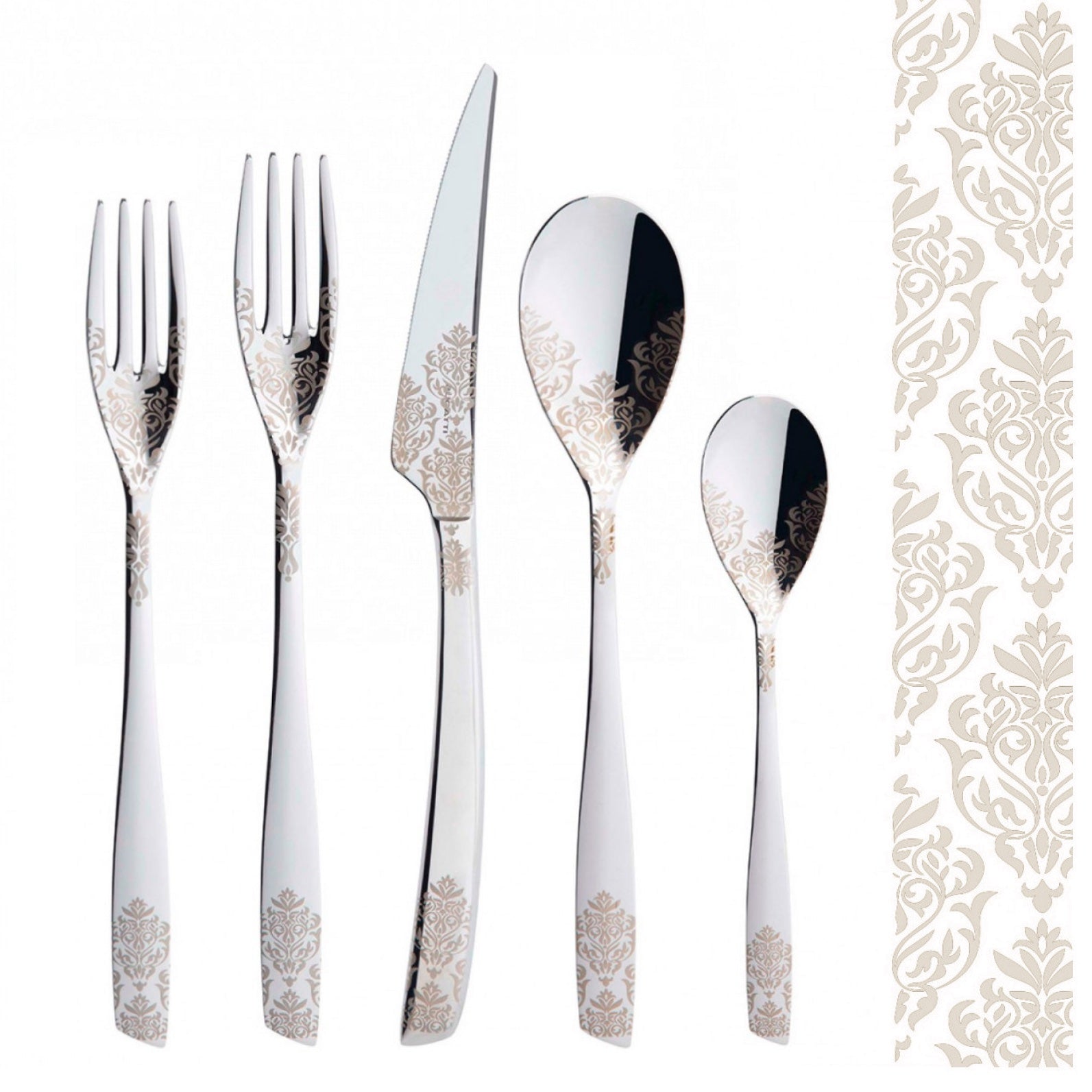 Riviera Devore 5 Piece Place Setting