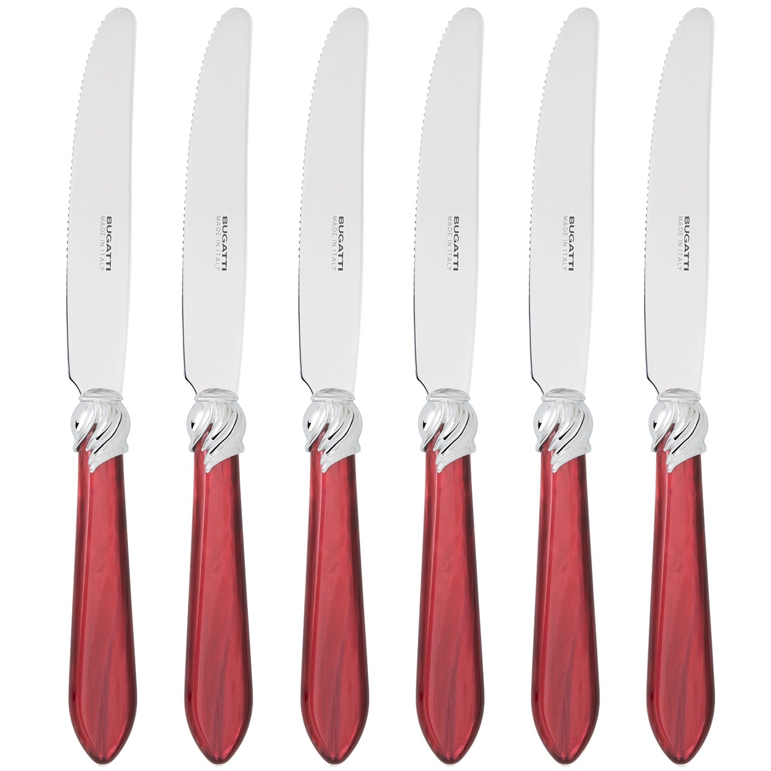 Falabella Brilliant Fruit Knife Set 17,5 cm (6.89 inch) - Burgundy