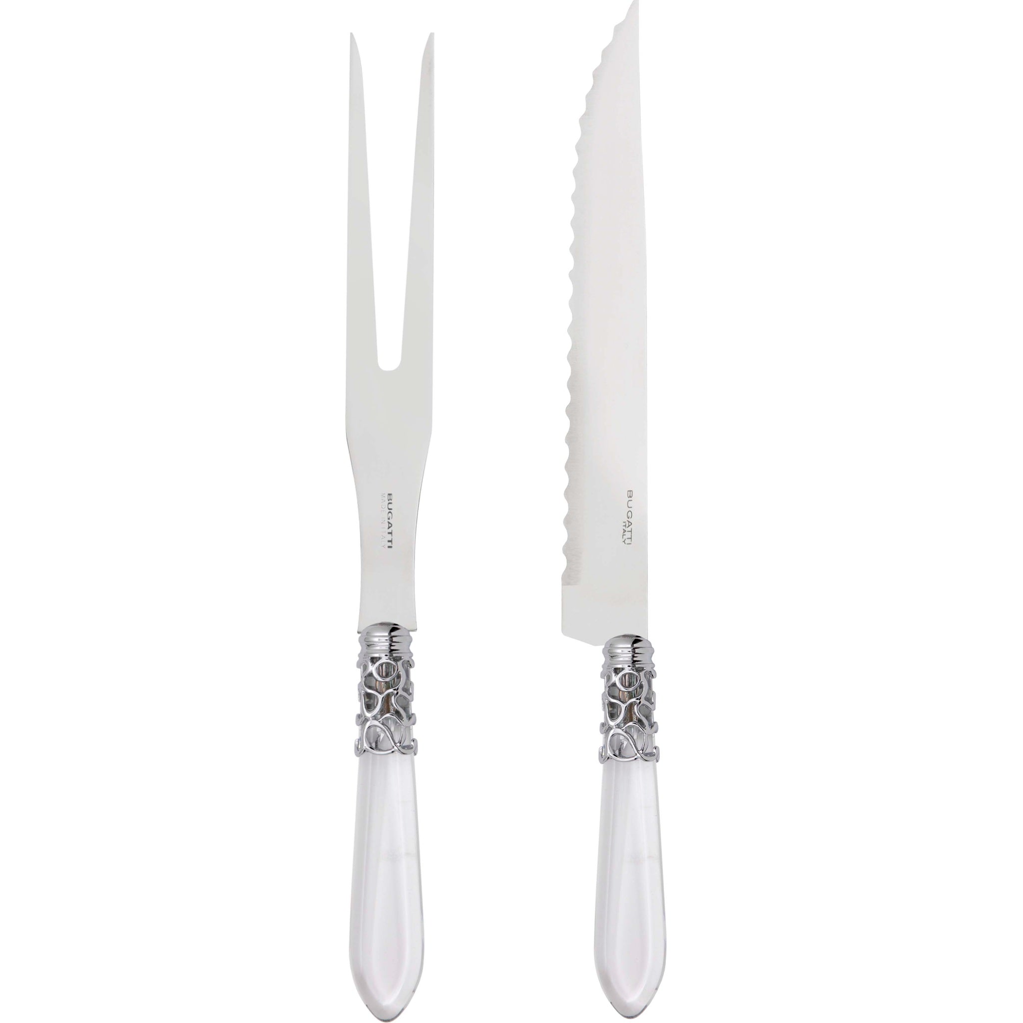 Melodia Brilliant Roast Carving Set - Clear