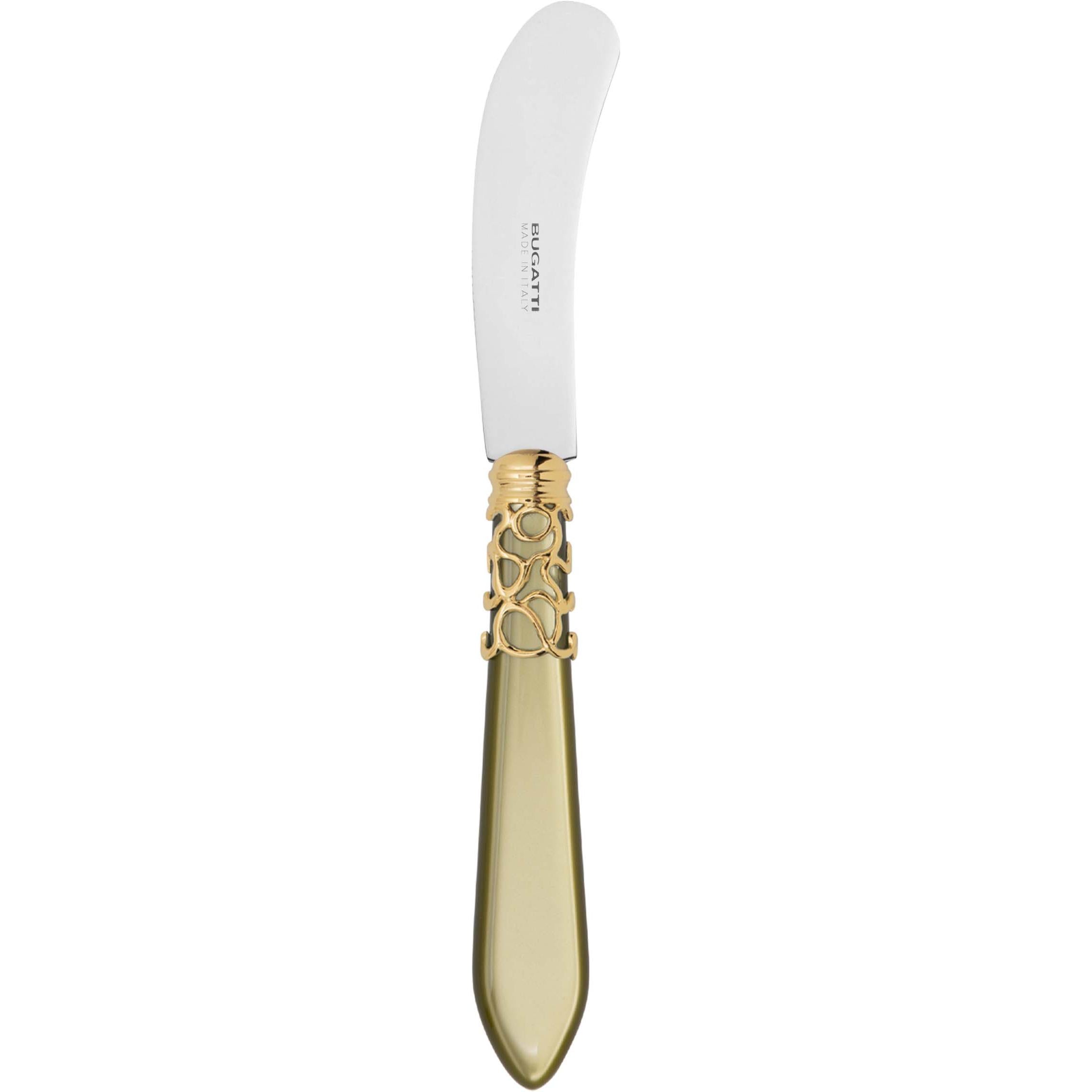Melodia Gold Spreader - chartreuse green