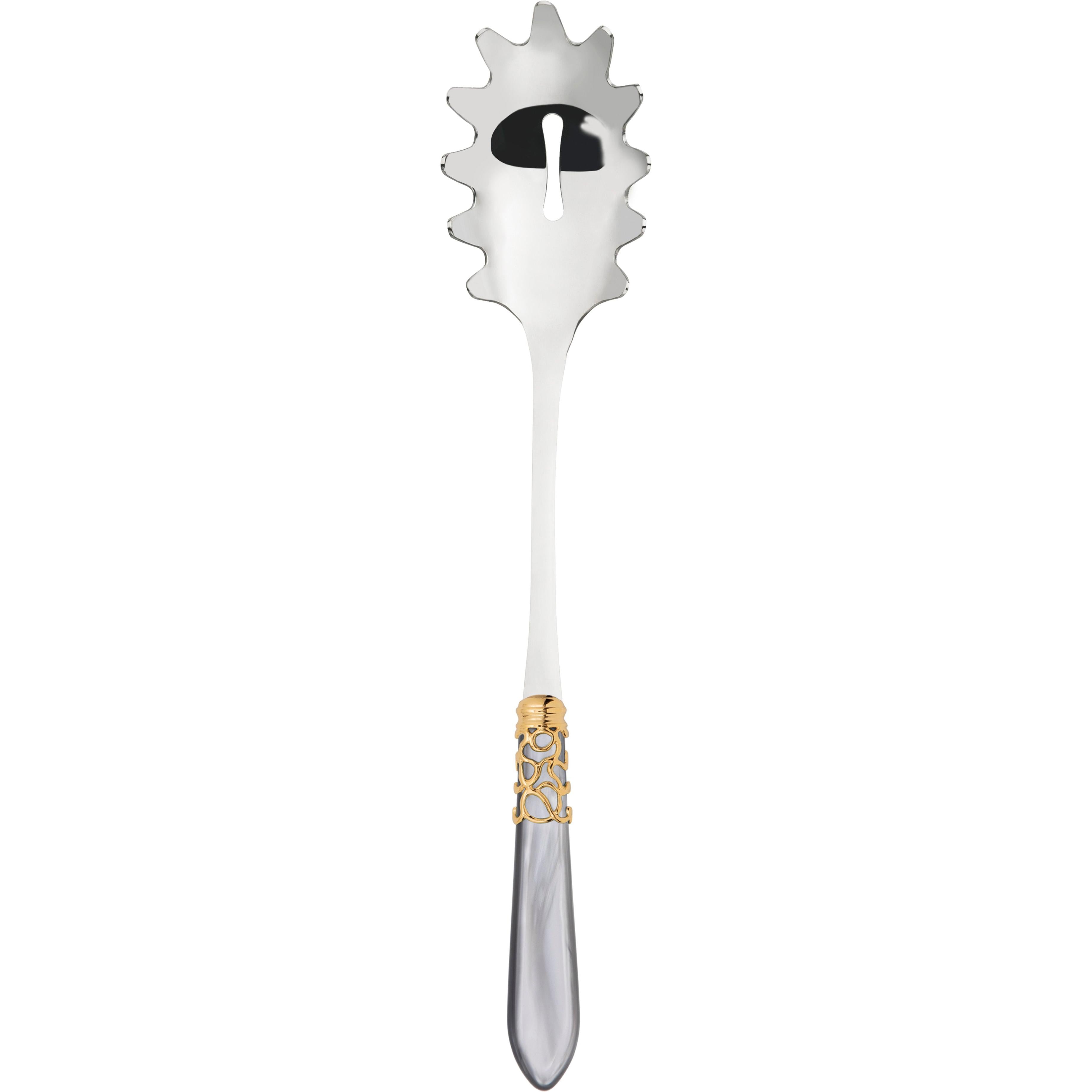 Melodia Gold Pasta / Spaghetti Server - gray