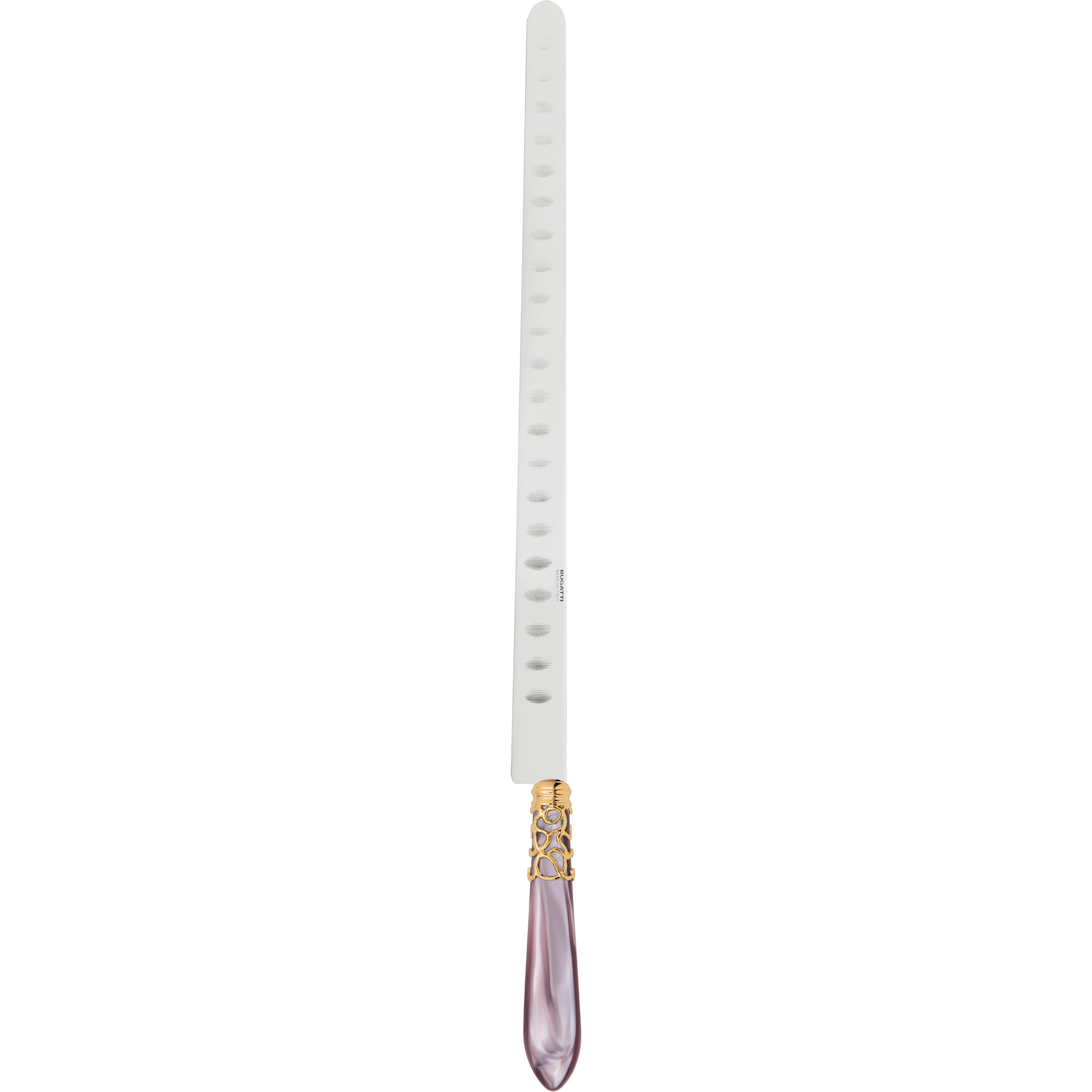 Melodia Gold Salmon Knife 40 cm (15.75 inch) - lilac