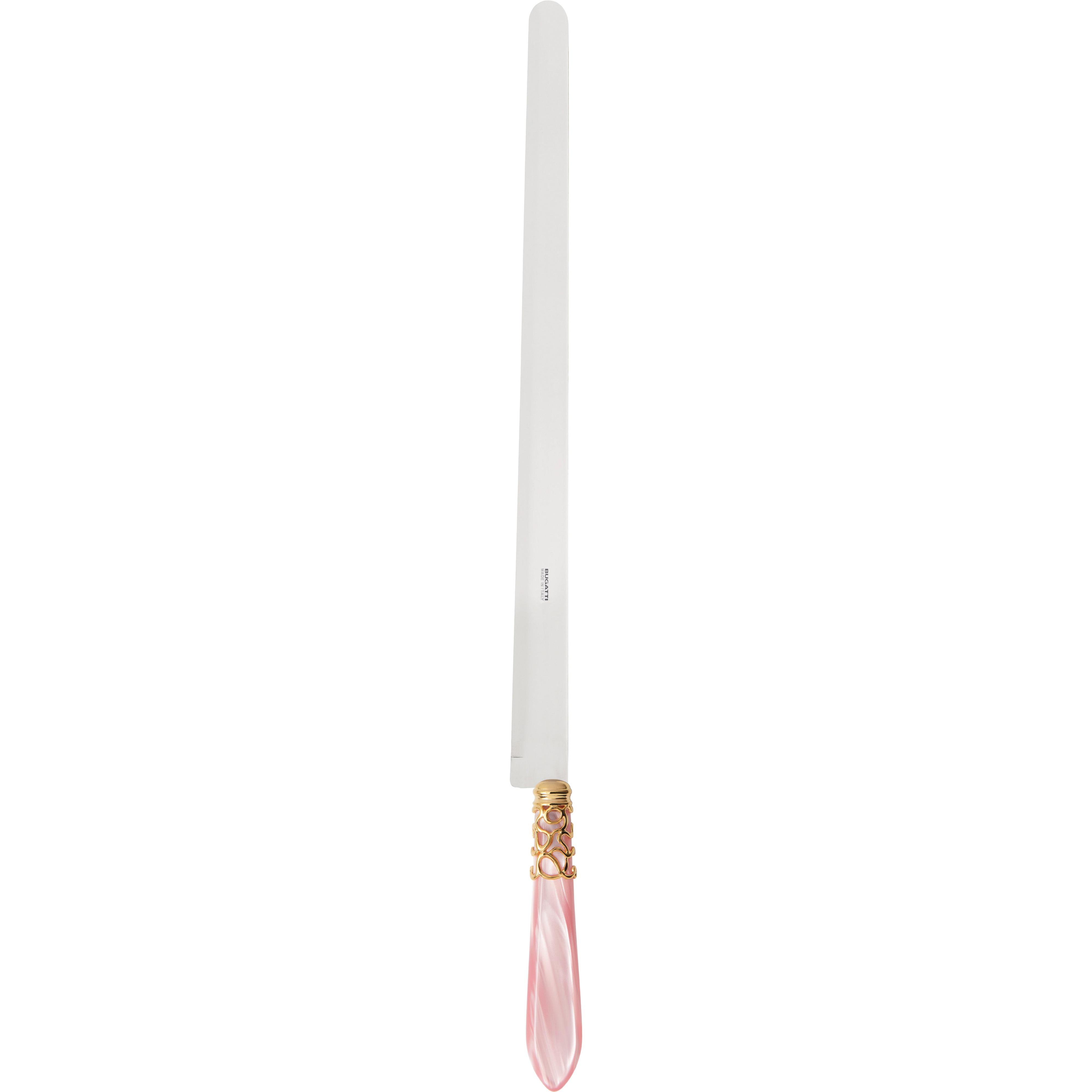 Melodia Gold Ham Knife 40 cm (15.75 inch) - pink