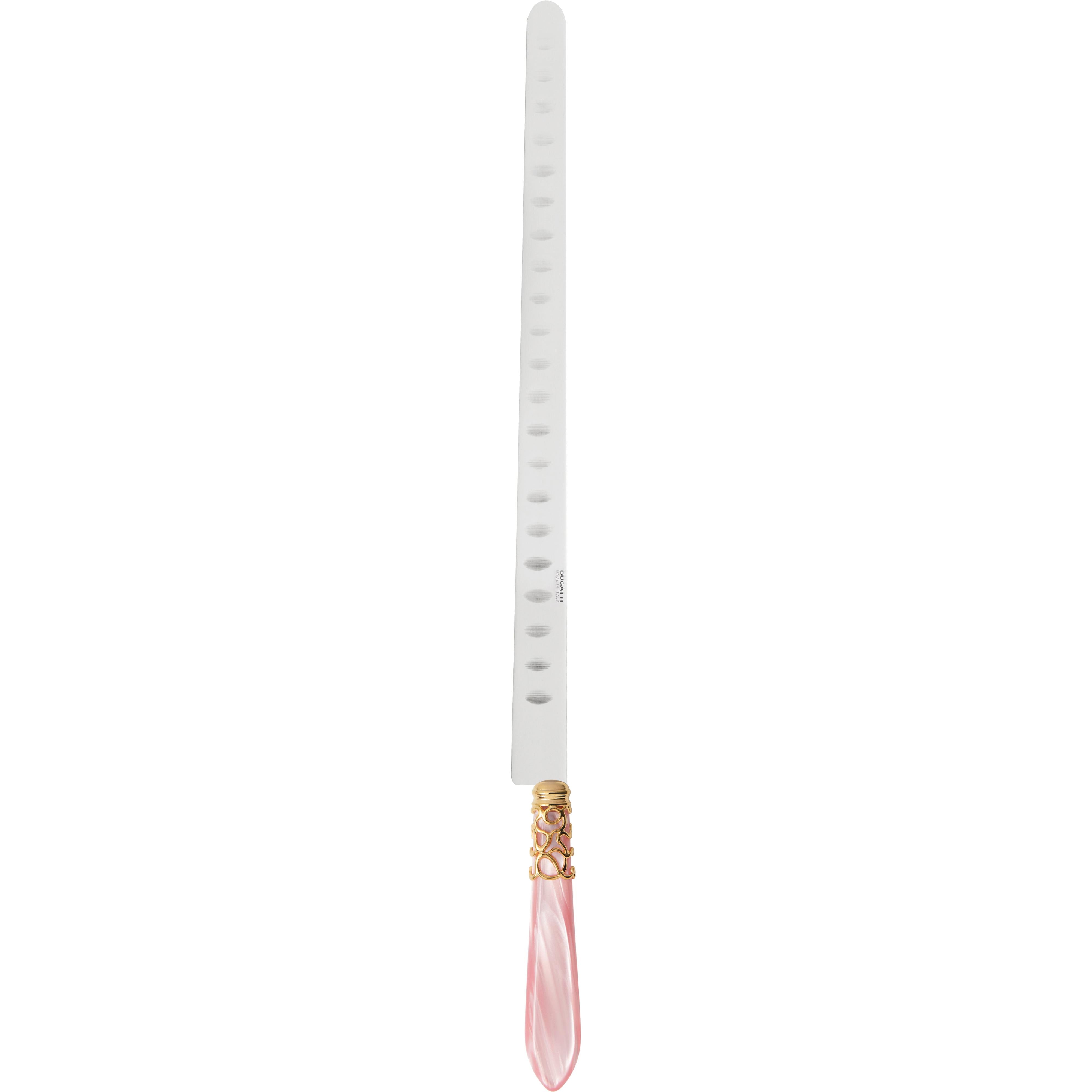 Melodia Gold Salmon Knife 40 cm (15.75 inch) - pink