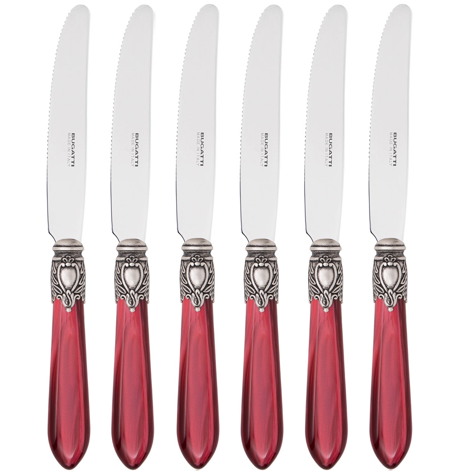 Oxford Antique Fruit Knife Set 17,5 cm (6.89 inch) - Burgundy