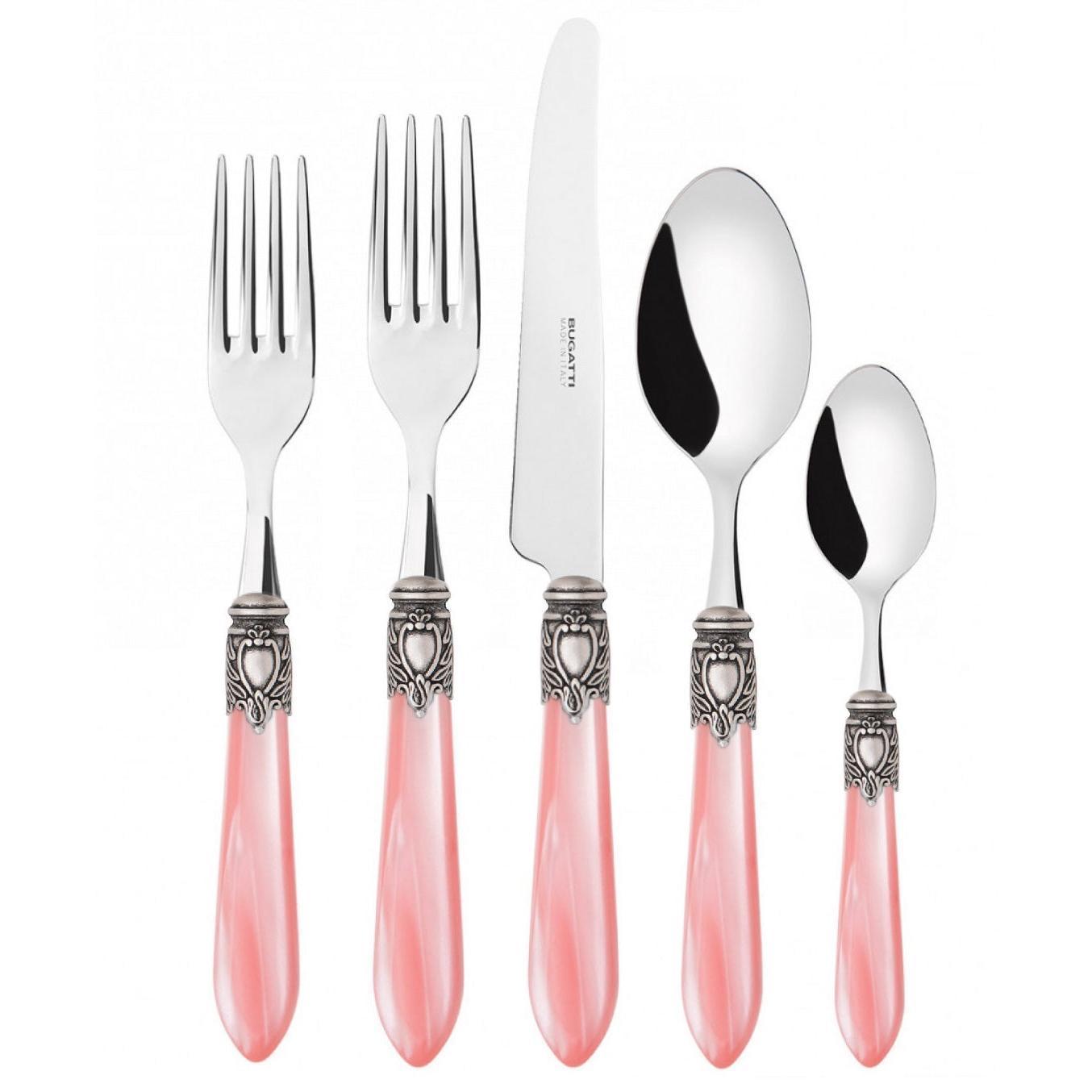 Oxford Antique 5 Piece Place setting - Pink