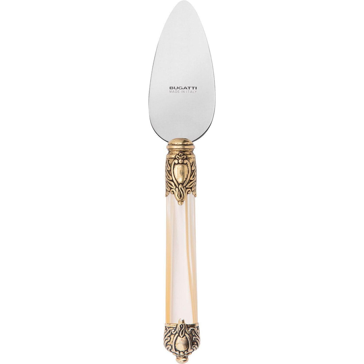 Rinascimento Gold ring Parmesan Knife - Ivory