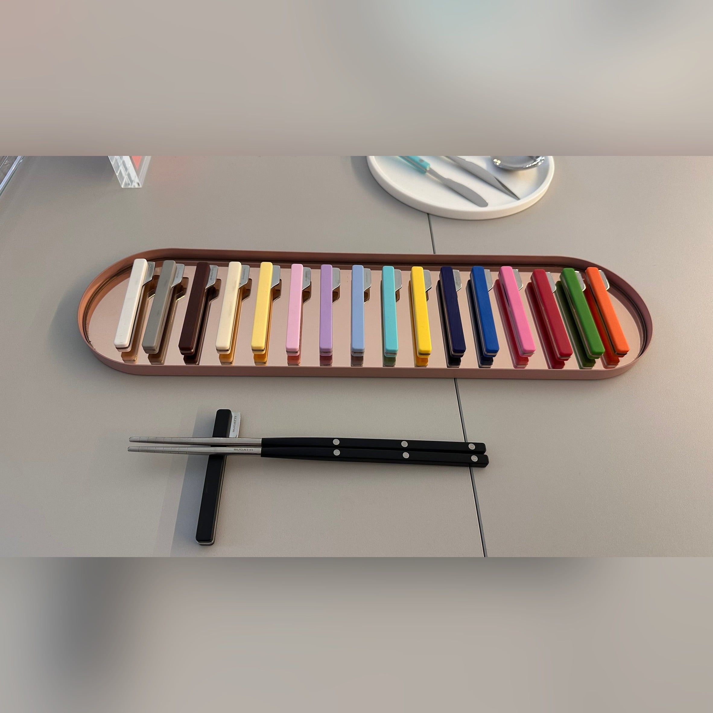 Allegra Chopsticks' support - Gray
