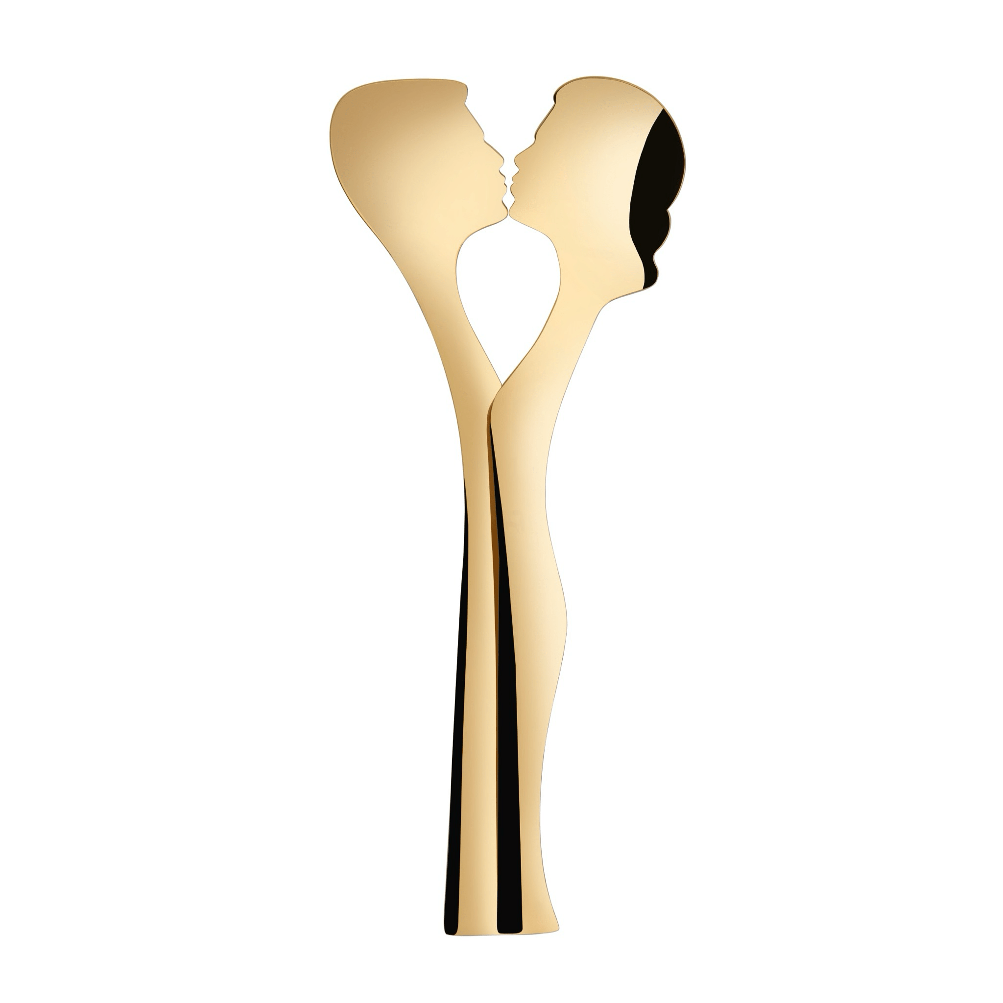 Abbraccio 2 Piece Salad Set Gold-Casa Bugatti USA