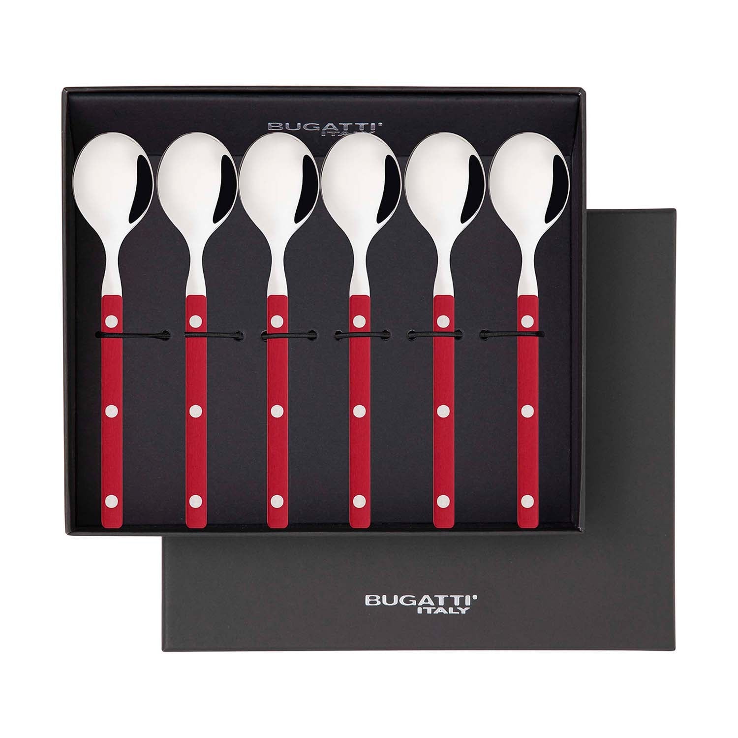 Allegra Coffee Spoon Set red
